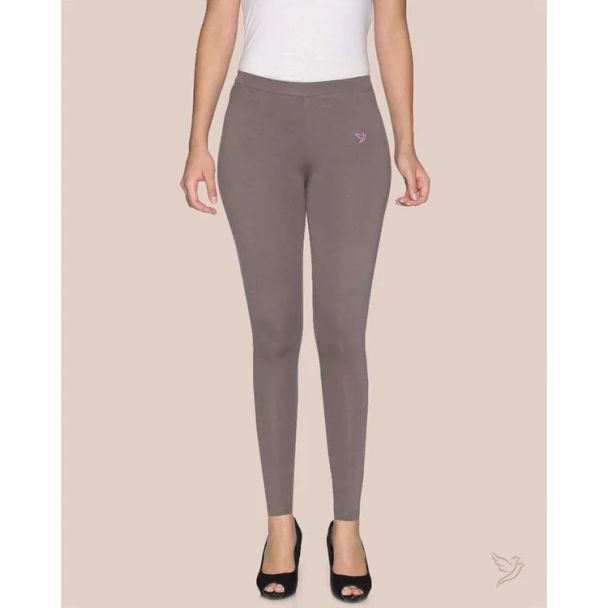 Twin Birds Women Cotton Ankle Legging - Eiffel Tower