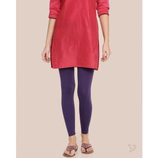 Twin Birds Women Cotton Ankle Legging - Tropical Punch