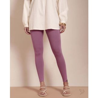 Twin Birds Women Cotton Ankle Legging - Wild Rose