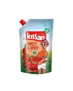 Kissan Sauce, Sweet and Spicy, 425g /450 grams (Weight May Vary) Pouch