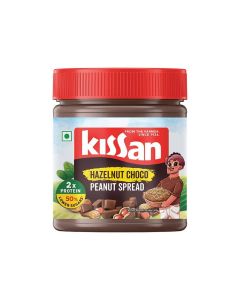 Kissan Hazelnut Choco Peanut Spread Protein Rich 30% Dark Chocolate Creme 350 g