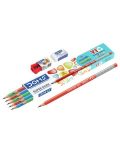 DOMS Graphite Pencil Y1+ Pencils Pack of 10