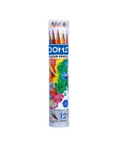 DOMS Colour Pencils Round Tin