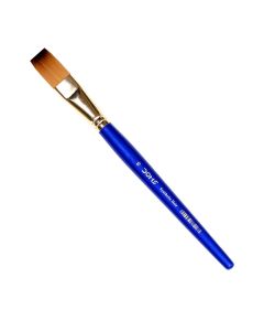 DOMS Synthetic Brush Flat Brush 3 Nos