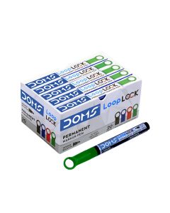DOMS Loop Lock Permanent Marker - Pen 10 Nos