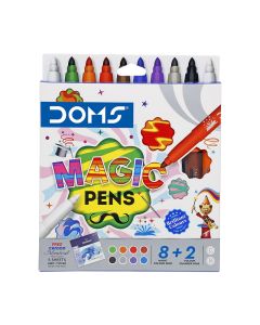 DOMS Sketch Pen Magic Pens 8+2 Shades
