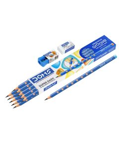 DOMS Graphite Pencil Groove Pencils