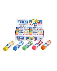 DOMS Dust Free CUBO Eraser Pack of 20