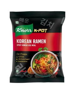 Knorr K-Pot Korean Ramen - Spicy Kimchi Veg Meal - 96gm
