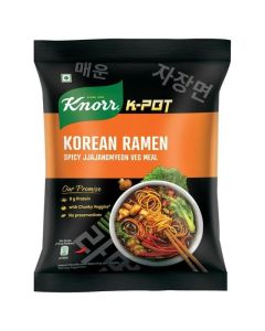 Knorr K-Pot Spicy Jjajangmyeon Veg Meal Korean Ramen - 110gm