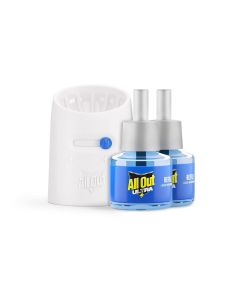 All Out Ultra Mosquito Repellant Combi Pack (Machine + 2 Refills) | Kills Dengue Mosquitoes