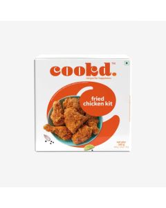 Cookd Fried Chicken Kit Pack of 1 (Serves 6) - 285g