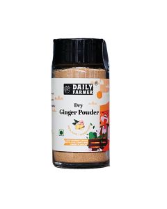Daily Farmer Dehydrated Ginger Powder, Sunth, Sukku Podi, Natural Superfood, 100% Pure, Culinary Essential, No Additives - 50g