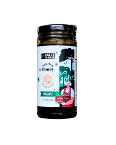 Daily Farmer Multi Flora Honey 100% Raw, Pure and Natural, NMR tested, Unprocessed and Un-Pasteurised, Immunity Booster, Sugar- Free - 300g