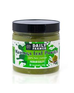 Daily Farmer Moringa Powder Super Food Pure and Natural For use in Smoothies and Soup Rich in Anti-Oxidants No Additives or Preservatives - 70g