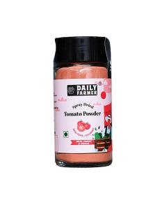 Daily Farmer Spray Dried Tomato Powder, Ready to Use, Robust and Tangy, Seasoning and Cooking, Sun-Ripened, Versatile Use - 100g