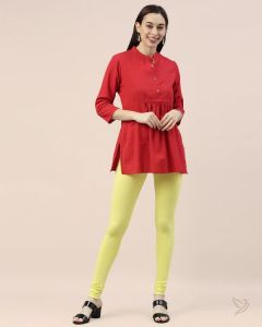 Twin Birds Women Cotton Churidar Legging - Busy Bee