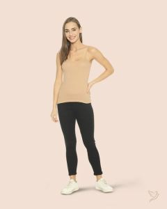 Twin Birds Women Cami with Adjuster Slip Natural Skin