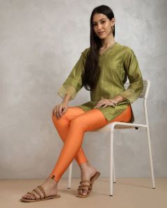 Twin Birds Women Shimmer Legging Sun Shine