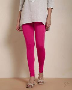 Twin Birds Women Viscose Churidar Legging - Passion Fruit