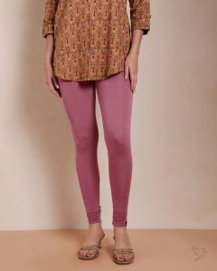 Twin Birds Women Viscose Churidar Legging - Wild Orchid