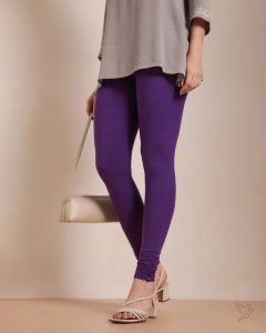 Twin Birds Women Viscose Churidar Legging - Beauty Berry