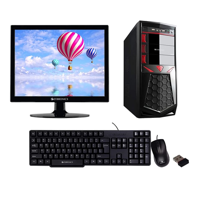 V COMPUTER 15.6 inch Assembled Desktop [ I3 2nd Gen / 2 GB Ram / 500 GB Hard Disk ] with Windows Anti Virus and MS Office (Trail)