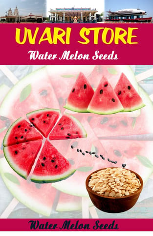 UVARI Akash Watermelon Fruit Seeds - 100 Seeds
