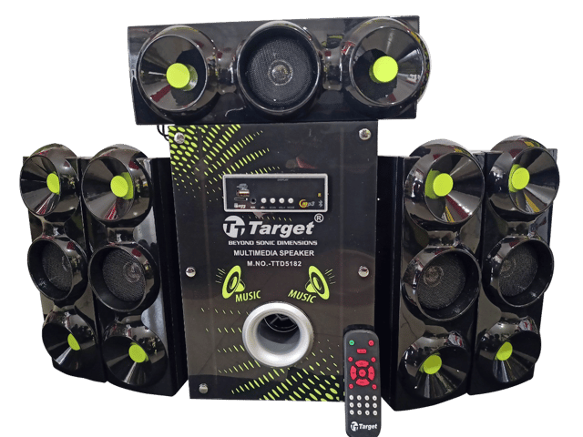 TARGET 5.1 Channel Multimedia Home Theater TT-D5182