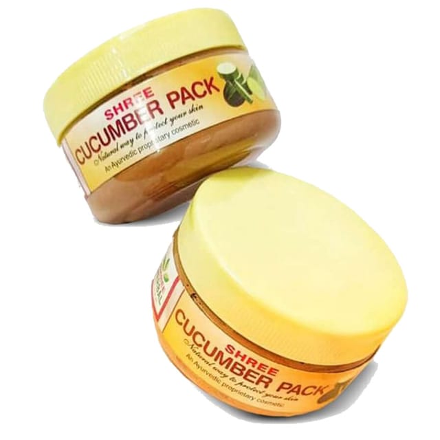SHREE HERBAL  Cucumber Face Pack 150 gm