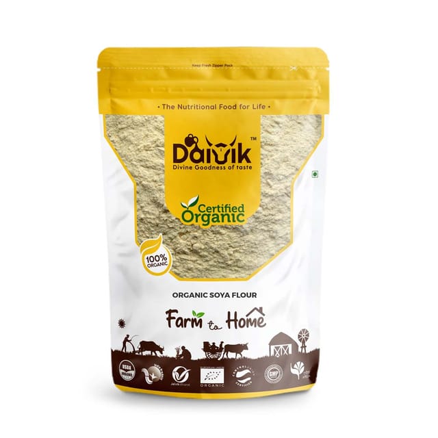 DAIVIK Organic Soya Flour