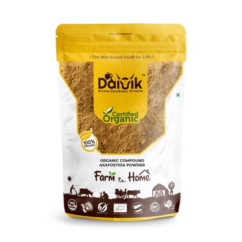 DAIVIK Organic Asafotedia Powder/Heeng Powder/Perungayam Thool