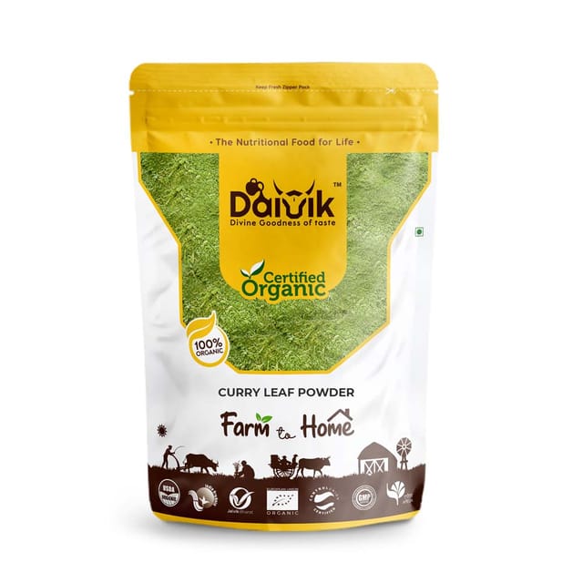 DAIVIK Organic Curry Leaf Powder