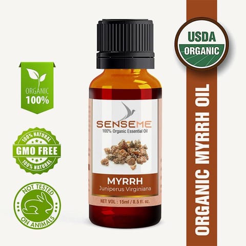 SENSEME Myrrh Essential Oil Organic 15 Ml