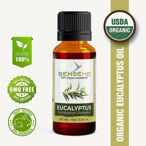 SENSEME Eucalyptus Organic Oil 15 Ml
