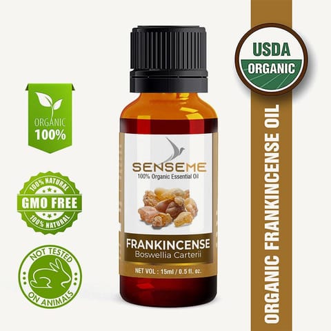 SENSEME Frankincense Organic Oil 15 Ml