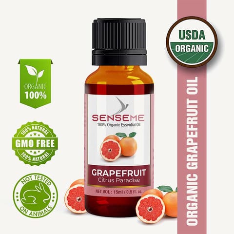 SENSEME Grapefruit Organic Oil 15 Ml