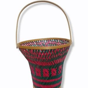 Madurai Bamboo Craft Bell Balti 9 Inch With Color