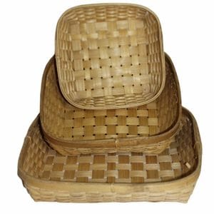 Madurai Bamboo Craft Rectagle Basket