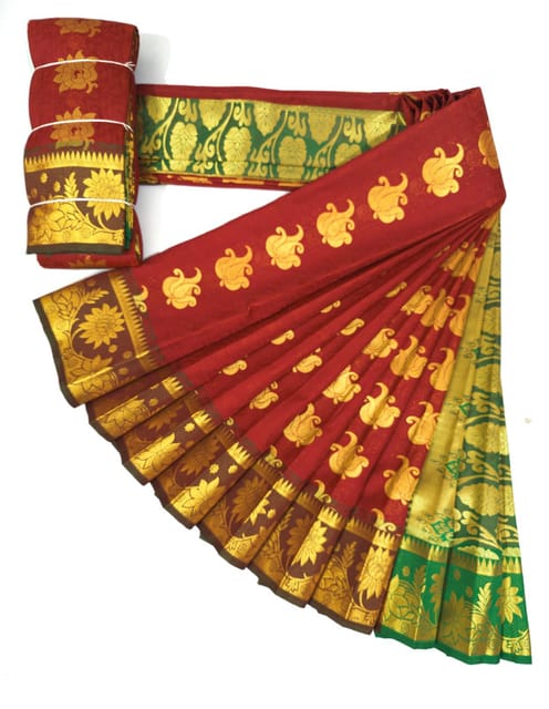 Soft Semi Silk Wedding Collection Saree