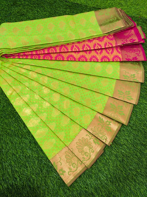 Soft Semi Silk Wedding Collection Saree