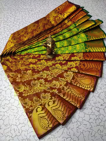 Soft Semi Silk Wedding Collection Saree