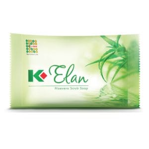 K-Elan Aloe Vera Scrub Soap 5 No'S, Each 125 Gms