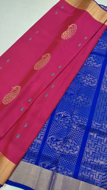 Pure Handloom Soft Silk Sarees