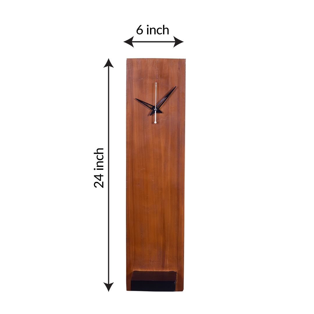 Wooden Analogue Wall Clock