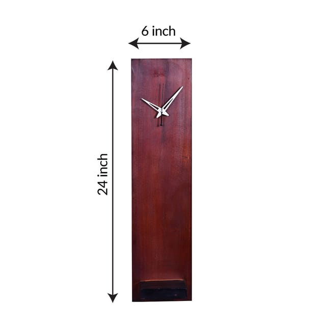 Wooden Analogue Wall Clock