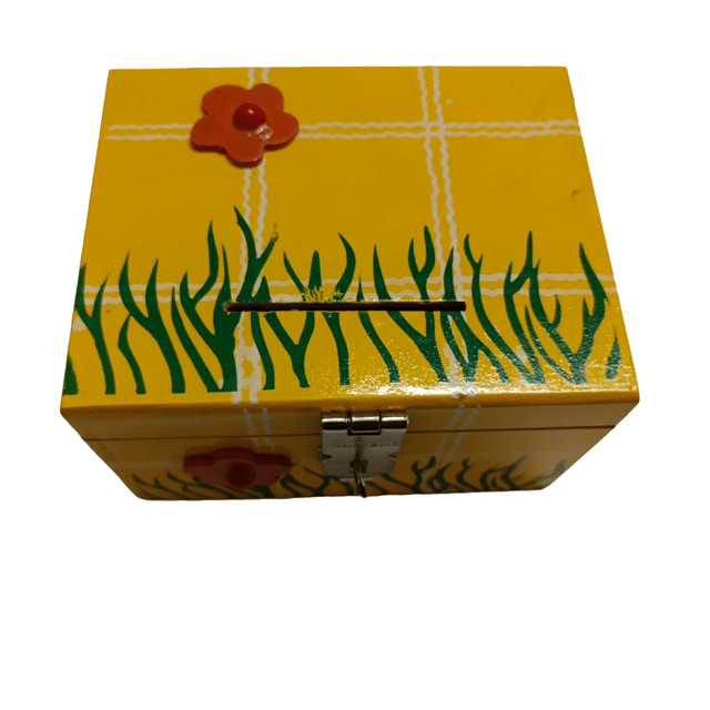 Floral Box - Piggy Bank