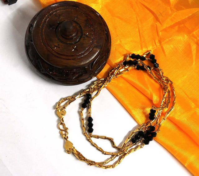 S L GOLD 1 Gram Micro Lacha Chain C13 24 Design