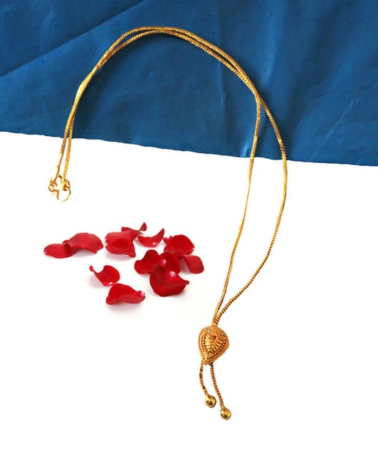 S L GOLD Micro Plated Doller Chain N32