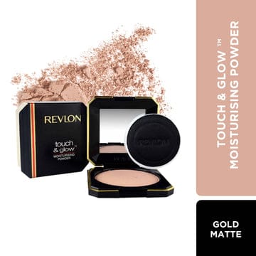 Touch & Glow Moisturising Powder, Gold Matte
